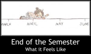 End of semester