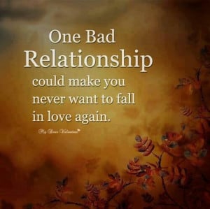 one bad relationship