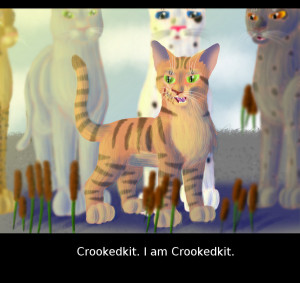 You're so brave Crookedstar