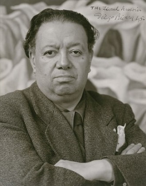 Diego Rivera, his paintings, and murals