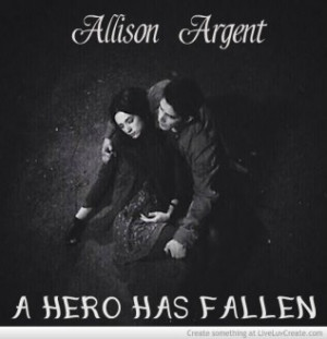 Allison Argent Death Quote