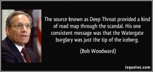 The source known as Deep Throat provided a kind of road map through ...