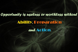 Opportunity Quotes and Sayings
