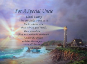 Details about FOR A SPECIAL UNCLE PERSONALIZED POEM BIRTHDAY GIFT