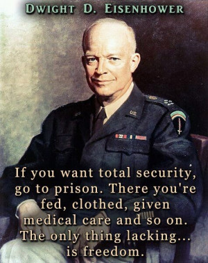 Eisenhower - I shook his hand when I was 14!! I like Ike!!