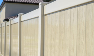 textured vinyl vinyl fencing