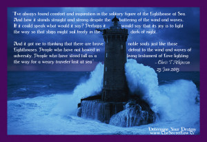 Inspirational And Motivational Quotes About The Light House Standing ...