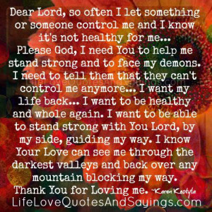 Thank You for Loving me..