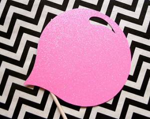 Glitter Bubble Gum Bubble Photo Boo th Prop . Gum Photo Booth Prop ...