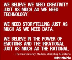 We believe we need creativity just as much as we need technology: Will ...