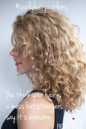 Curly Hair Problems People Ask This All The Time Quotes