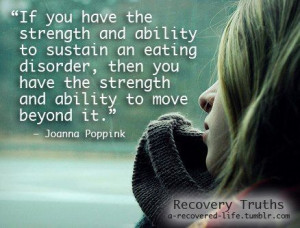 in recovery from eating disorders. #anorexia #eatingdisorder #quotes ...