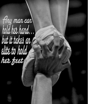 Guy Cheerleaders Any man can hold her hand... but it takes an elite to ...