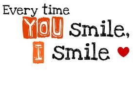 Smiling is contagious :)