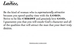 Being a Godly woman