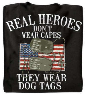 Home Apparel All Tees Real Heroes Don't Wear Capes T-Shirt