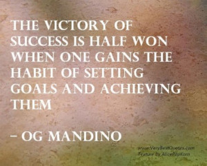 Goals & Goal Setting Quotes