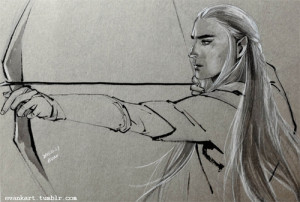 Have you ever imagined that Thranduil fighting like Legolas in DOS ...