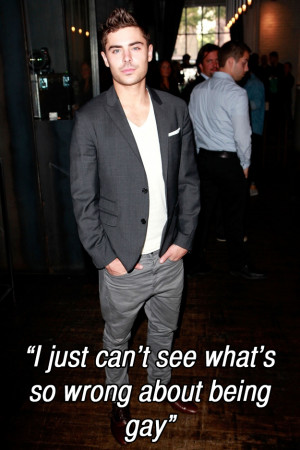 Zac Efron Gay