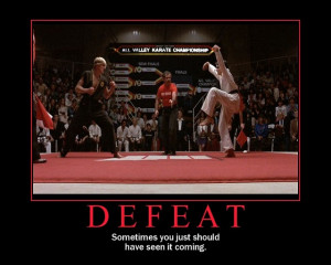 Defeat - Motivational Poster
