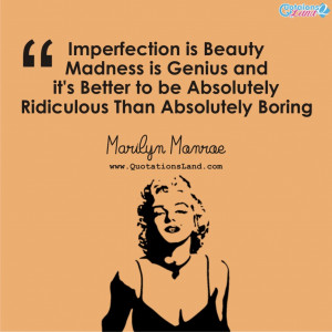 Monroe Quotes Imperfection Facebook Cover Most Inspirational Quotes
