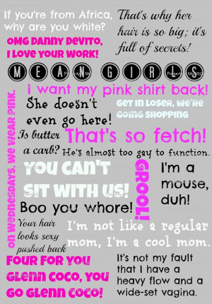 Related Pictures mean girls quote respect truth