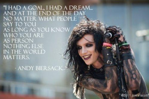 Andy Biersack Shit :D