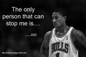 Derrick Rose... sorry league but he's back.