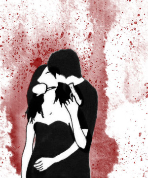 emo kiss tags kiss gun emo kisses kissing kissed guns knife knives