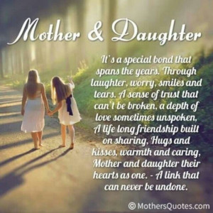 Mother daughter quote