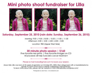 Cancer Patient Fundraiser Flyer Template