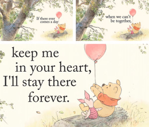 pooh bear and piglet