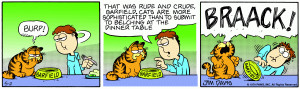garfield cathy animal crackers it s all shit garfield is hilarious
