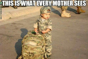 Every time he leaves and every time he comes home! I'm so proud of my ...