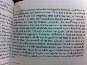 Vladimir Nabokov Quotes About Literature