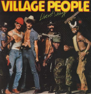 Village People Live And Sleazy AUS DOUBLE LP VPL24195