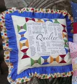 Pillow Talk - Quilter Quotes