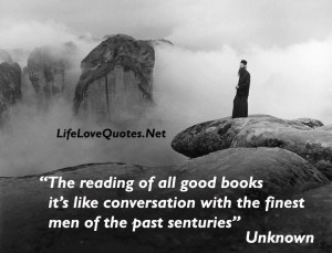 ... Conversation With The Finest Men Of The Past Senturies - Book Quote