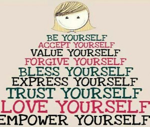 Be Yourself! Love Yourself!