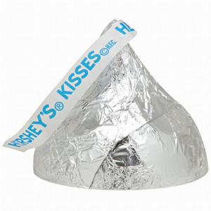 oz Giant Hershey's Milk Chocolate Kiss Gift Box