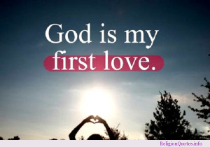 God-is-my-first-love