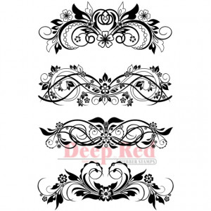 flourishes vector