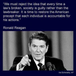 Personal Responsibility Wisdom from Ronald Reagan