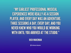 Quotes by Rick Wakeman
