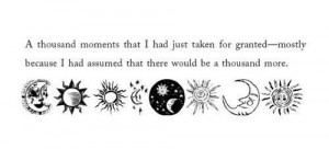 Sun and moon quote