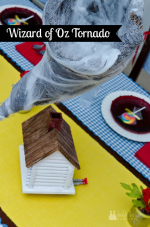 Wizard of Oz tornado by Double the Fun Parties