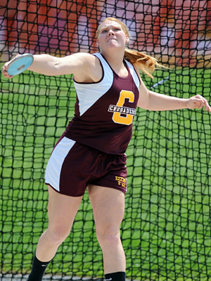 Track And Field Quotes For Throwers An accomplished thrower on her