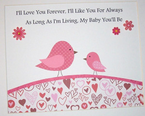 Love You Forever Baby Quotes I'll love you forever,