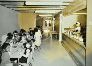 Edmund Waller Primary School canteen