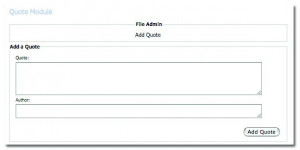 select the add quote button to remove a quote select the delete button ...